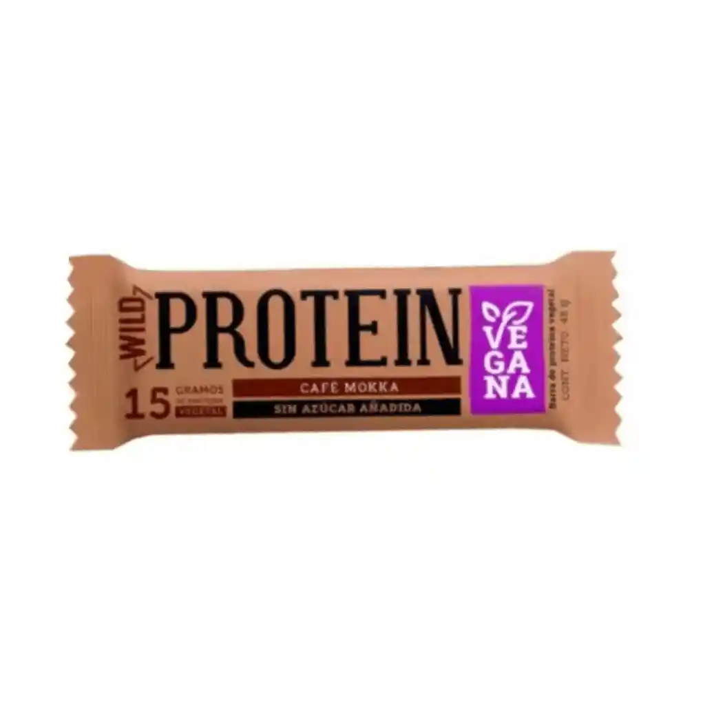 Barra Protein Vegana Mokka - Barrita Proteina Wild Foods