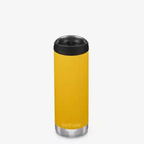 Klean Kanteen 16 Oz Tkwide Cafe Cap Marigold