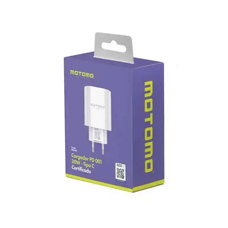 Adaptador Tipo C Motomo De 20w Certificado