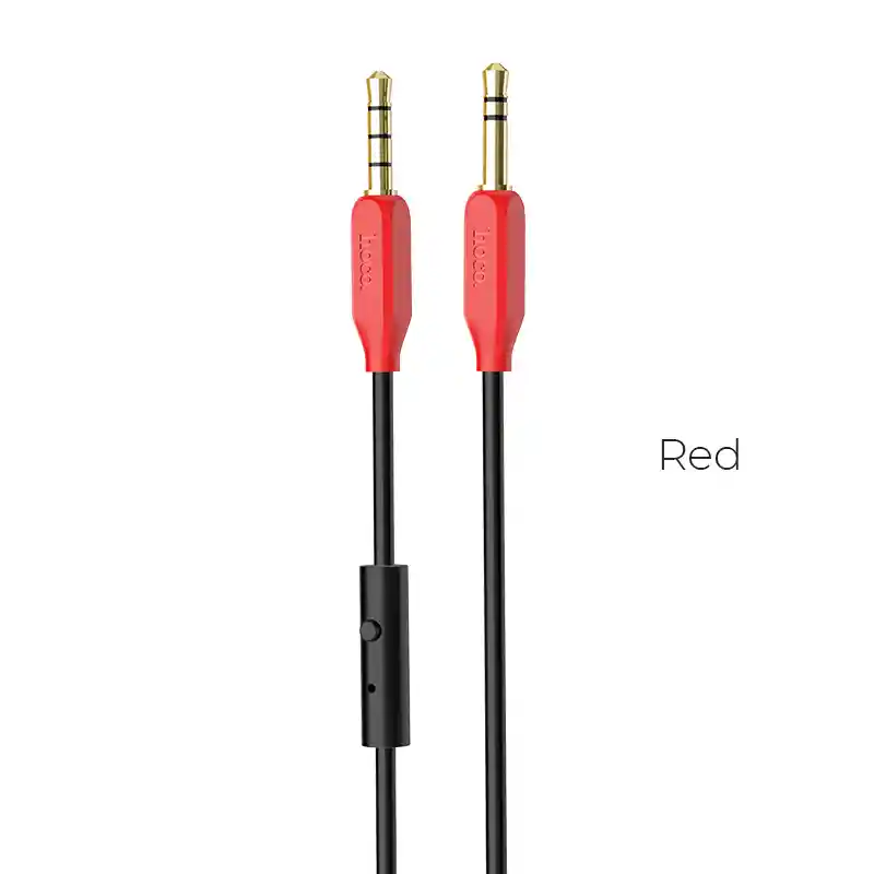 Cable Hoco Auxiliar Audio 3.5 Upa12 Negro