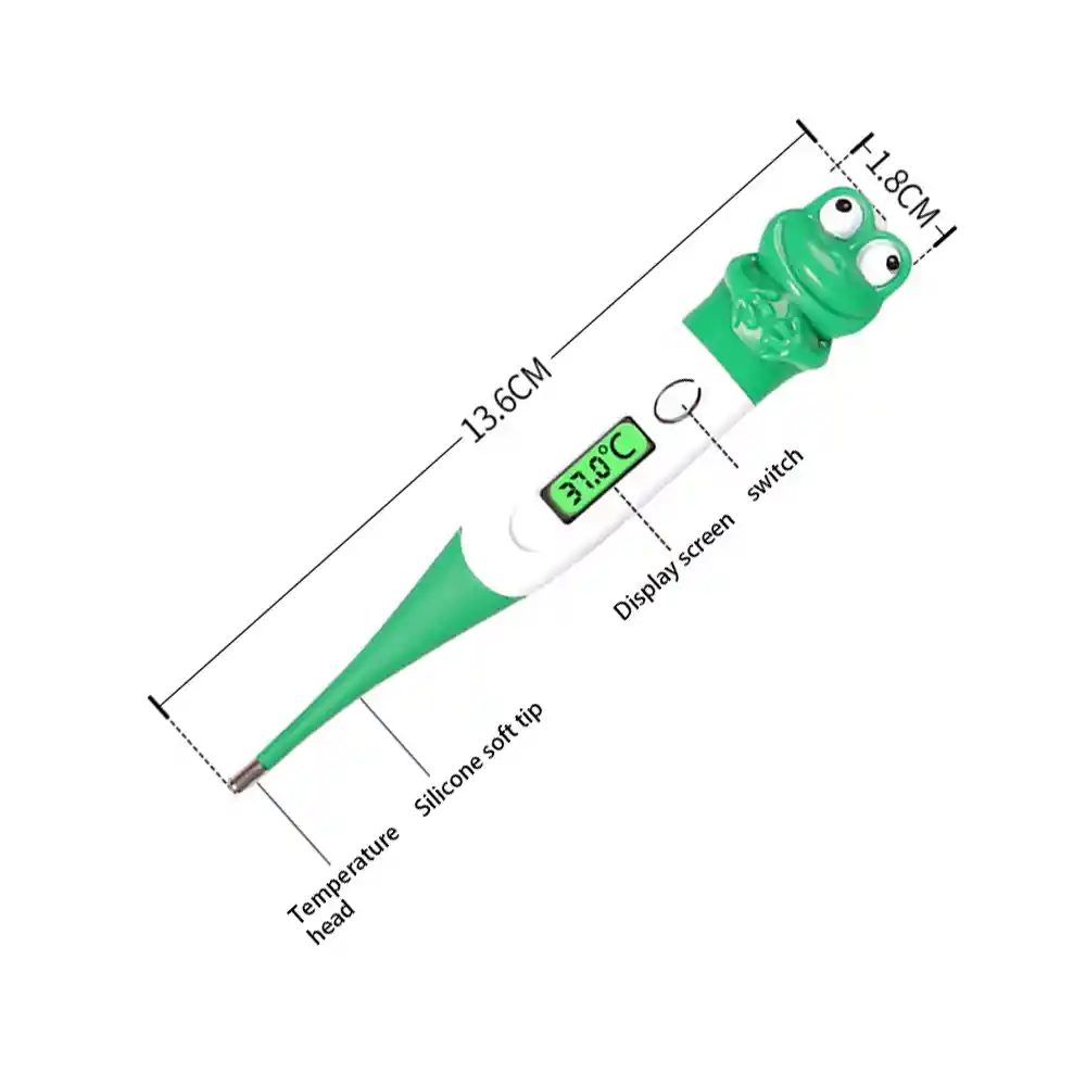 Termometro Digital Corporal Para Bebe Niños Lcd Temperatura (conejo)