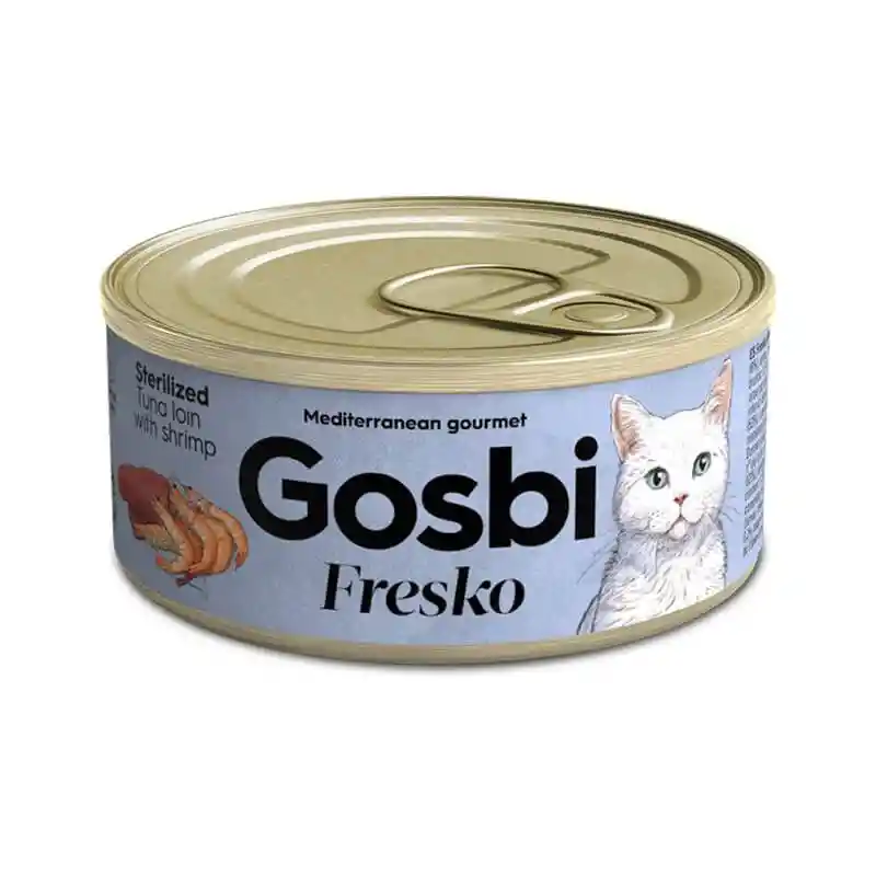 Gosbi Fresko Atun Y Gambas 70 Gr