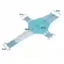 Hamaca Malla Para Bañera Tina De Bebe 4 Puntas (celeste)