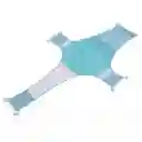 Hamaca Malla Para Bañera Tina De Bebe 4 Puntas (celeste)