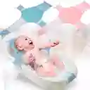 Hamaca Malla Para Bañera Tina De Bebe 4 Puntas (celeste)