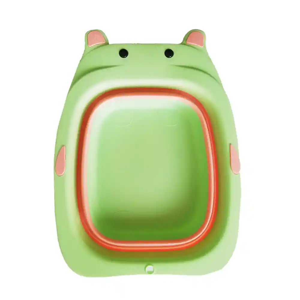 Tina Portátil Plegable Mini Bañera Lavabo Para Bebe (verde)