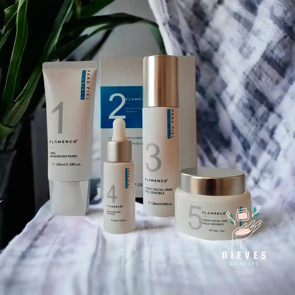 Kit Skincare Linea Piel Sensible Flamenco®