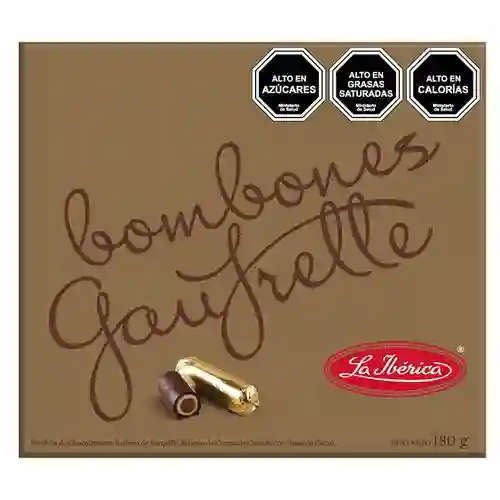 Caja Regalo Bombón Gaufrette 180 Gr