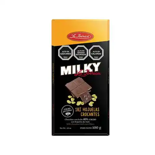 Tabl. Milky Hojuelas Crocantes X 100 Gr