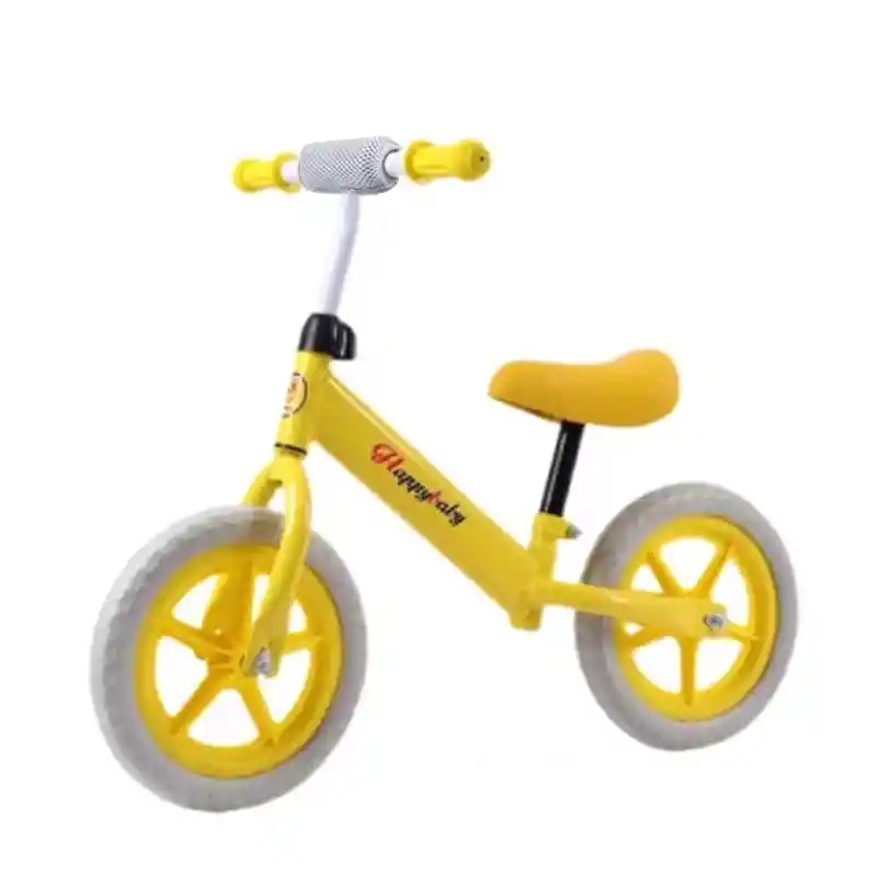 Bicicleta De Aprendizaje Equilibrio Sin Pedales Para Niños (amarillo)