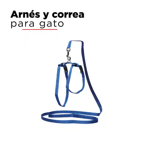 Arnés y Correa Para Gato Miniso