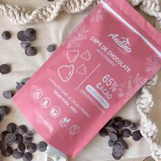 Keto Chips Chocolate 65% Cacao