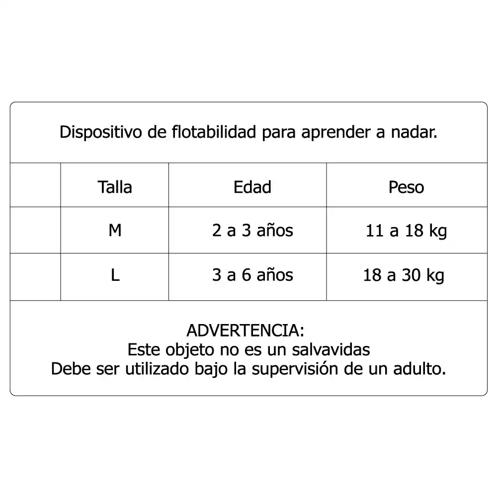 Chaqueta Flotador Fucsia Niña L