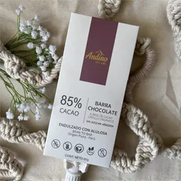 Keto Barra Chocolate 85% Cacao Y Alulosa