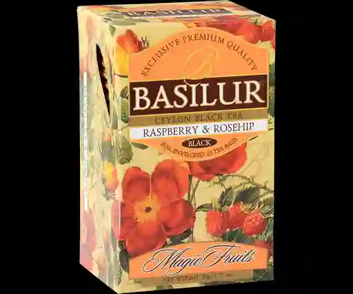 Te Black Basilur - Magic Fruit Raspberry & Rosehip