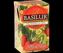 Te Black Basilur - Magic Fruits Strawberry & Kiwi