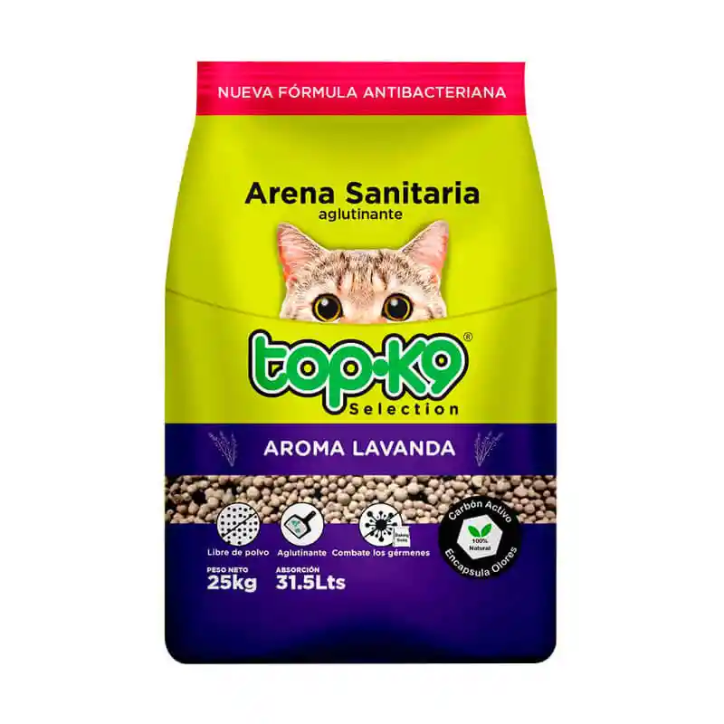 Top-k9 Lavanda Presentación - 25 Kg