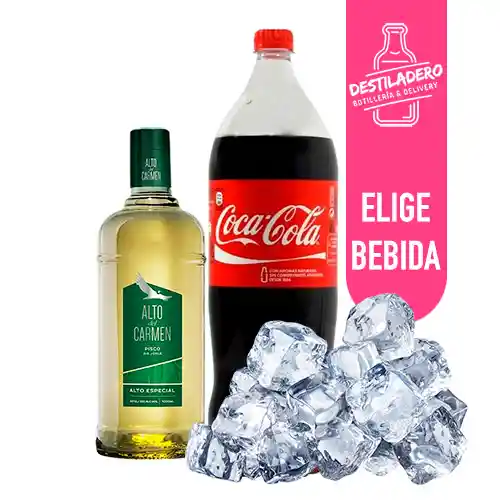 La Clásica Xl (pisco 1000ml+bebida 3000ml+hielo 1kg)