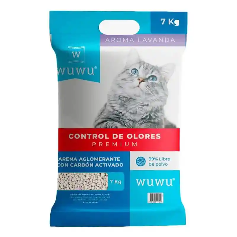 Wuwu Arena Sanitaria 7kg Lavanda