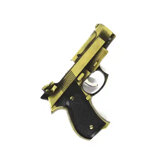 Encendedor Pistola Prietto Beretta Metal