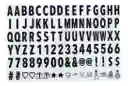 Caja De Luz Led Lightbox A4 Pizarra Con Letras Y Emojis