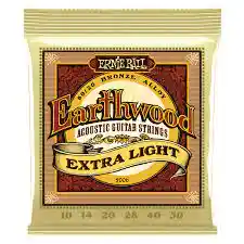 Ernie Ball 2006 Earthwood Bronze Acoustic Extra Light 10/50