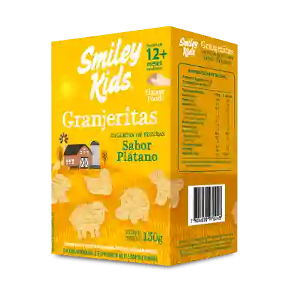 Galletas Granjeritas Smiley Kids 150g Banana
