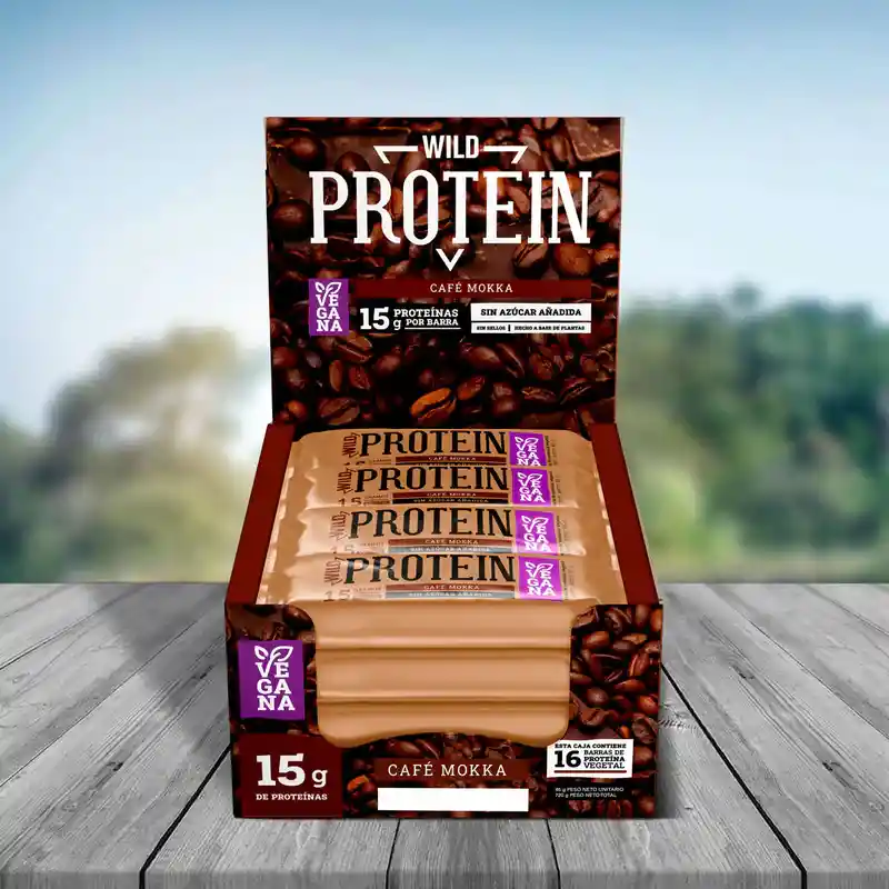 Barritas De Proteina - Wild Protein - 16u. Mokka