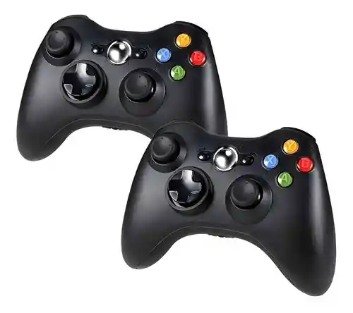 Pack X2 Control Joystick Xbox 360 Inalambrico Mando Xbox 360
