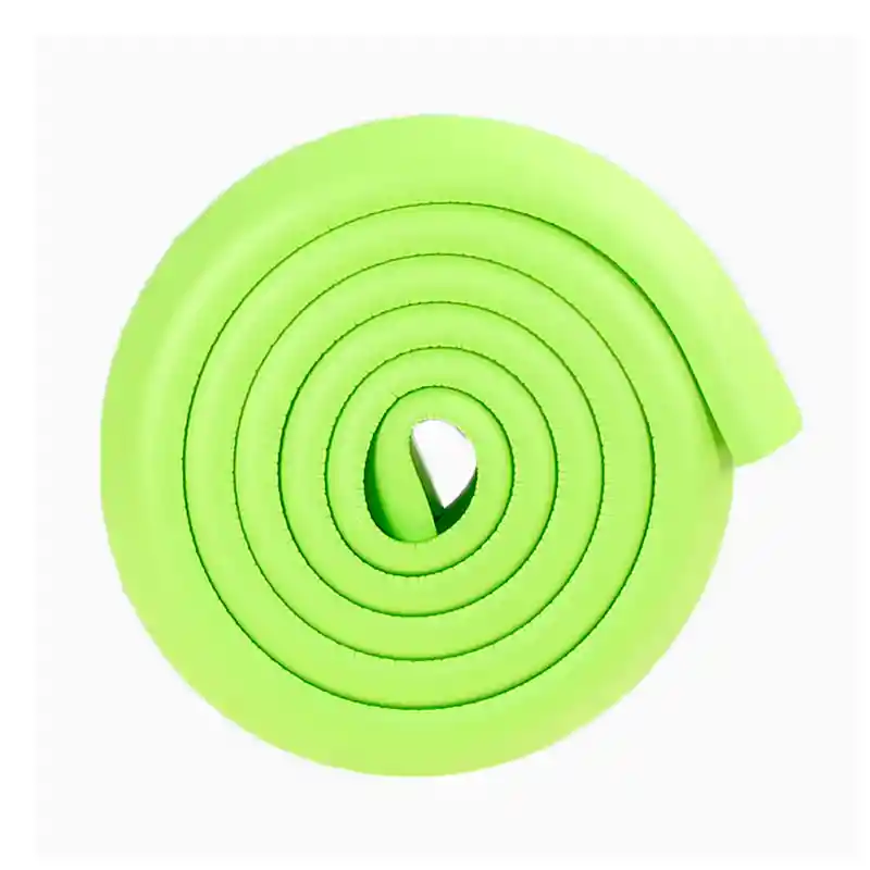 Rollo De Goma Eva Para Protección Bordes Esquinas Niños Bebe (verde)