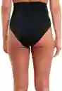 Bikini Calzón Tiro Alto Negro Talla Xl Samia