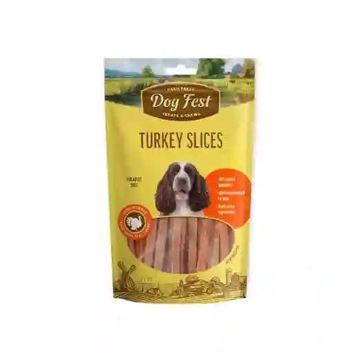 Dog Fest Rebanadas Pavo 90 Grs