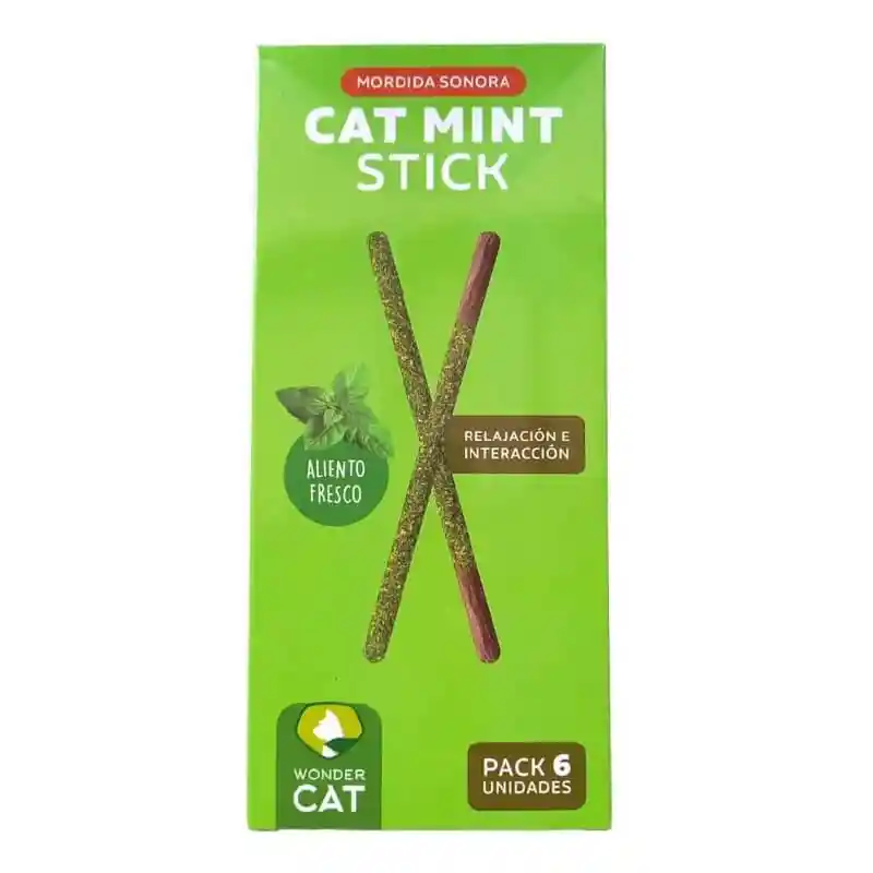 Wonder Cat Palitos De Catnip