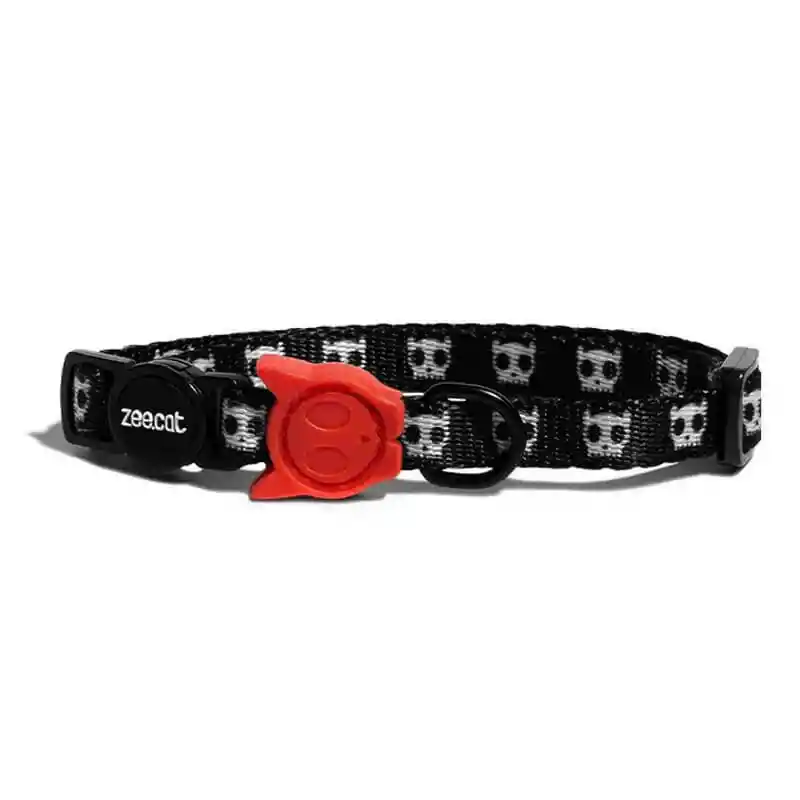 Zeecat Collar Para Gatos Skull 2.0