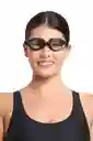 Lentes Para Natación Con Correa De Silicona Negro Samia