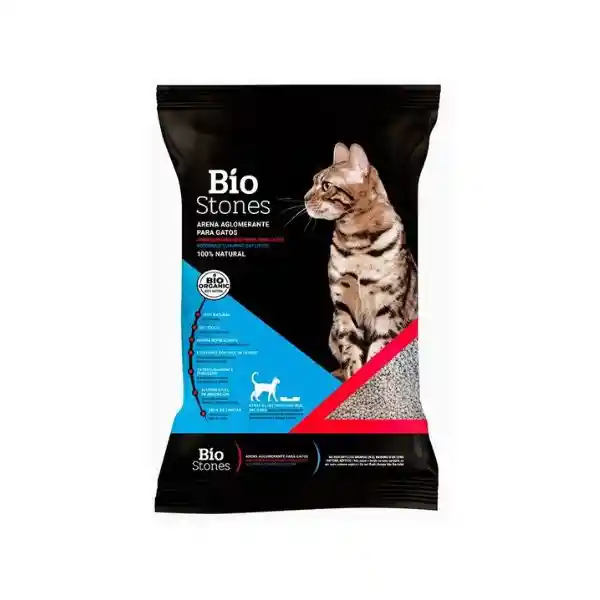 Bio Stones Arena Sanitaria Talco De Bebe 8kg