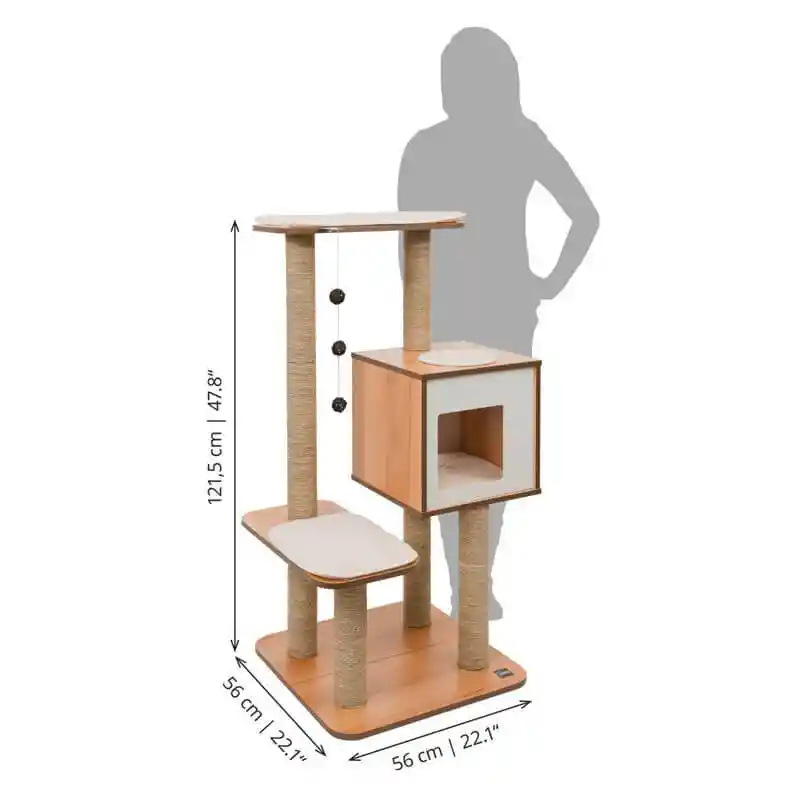 Catit Vesper High Base - Nogal