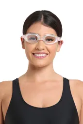 Lentes Para Natación Con Correa De Silicona Rosado Samia