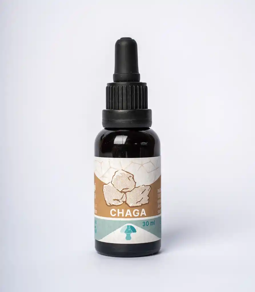 Chaga Extracto 100% Vegetal Fácil De Ingerir