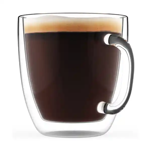 Taza Mug De Café Doble Pared 300 Ml