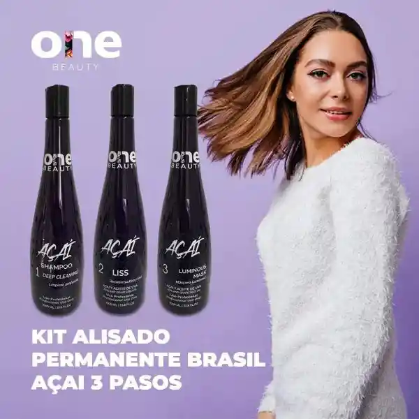 Kit Alisado Acai One Beauty 200ml