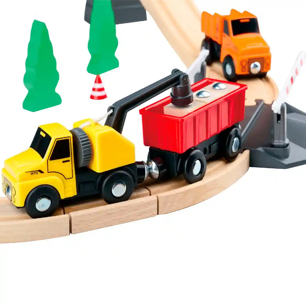 Tren De Construcción 35 Piezas Tooky Toy