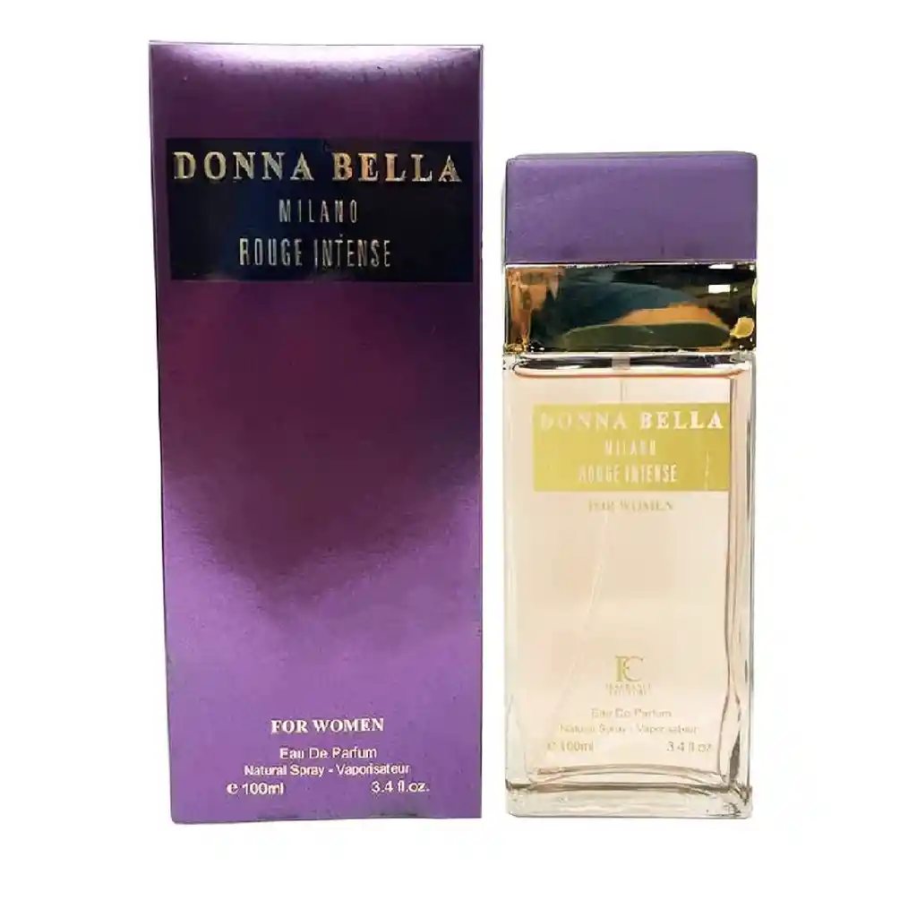 Fc Donna Bella Milano Rouge Intense Edp 100ml Mujer