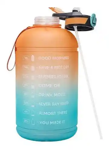 Botellas Motivacionales Botella Deportiva Termo Agua 3.5 Lt