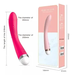 Juguete Sexual Consolador Punto G Recargable Vibradores Lilo