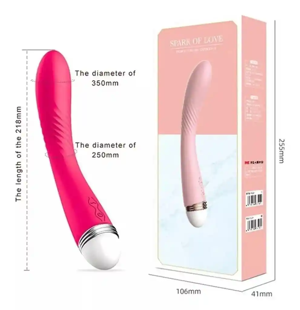 Juguete Sexual Consolador Punto G Recargable Vibradores Lilo