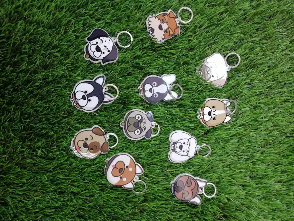 Llavero Fig Caricatura