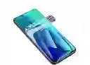 Carcasa Samsung S23 Ultra Magsafe Transparente Bordes Azul +lamina Hidrogel