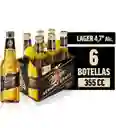 Six Pack Miller Botellin 330ml