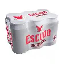 Six Pack Escudo Silver Lata 473ml